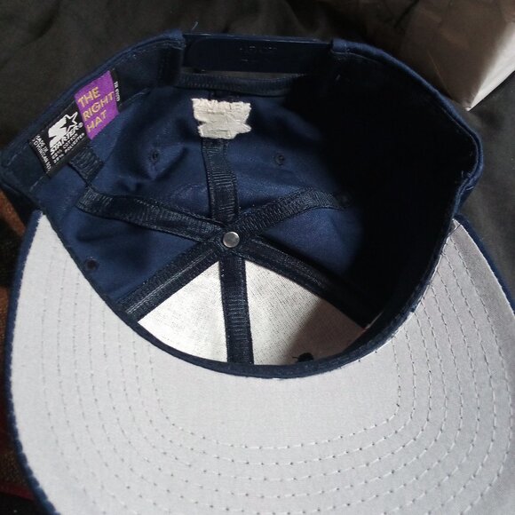 Vintage STARTER Arch Virginia Cavaliers Snap Hat Cap - Picture 6 of 7